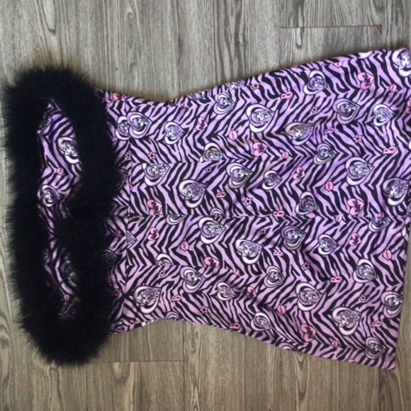 Bratz fur mini dress - Picture 3 of 7
